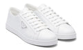 Prada Brushed Leather Sneaker 'White' - ARABIA LUXURY