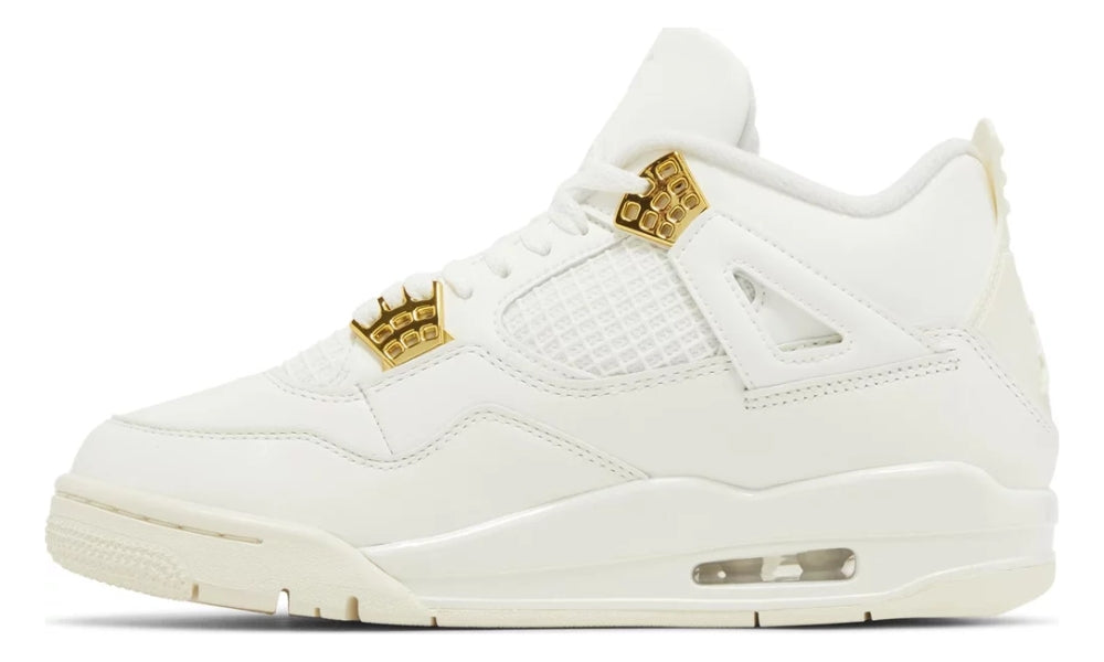 Nike Air Jordan 4 Retro 'Metallic Gold' - ARABIA LUXURY