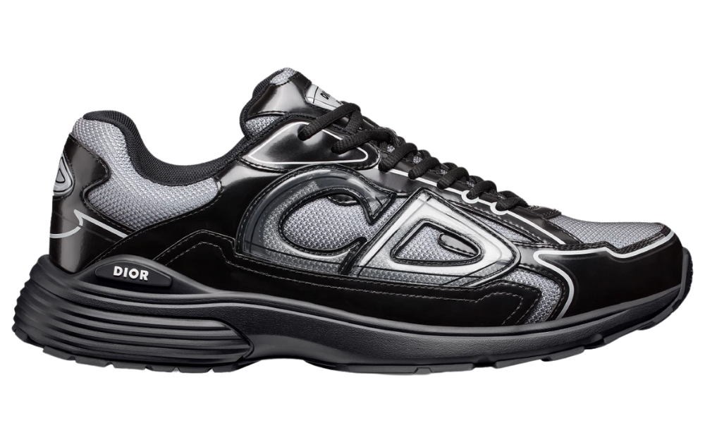 Dior B30 'Light Gray Technical Mesh and Black' -