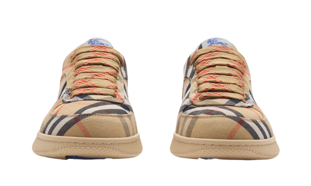 Burberry Check Terrace Sneakers "Sand" - 