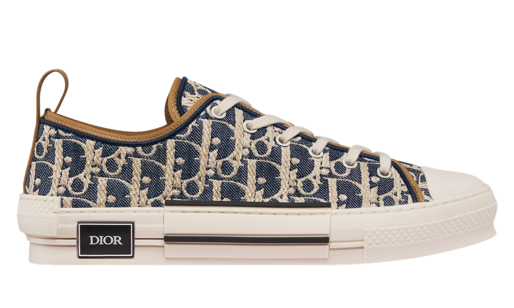 Dior B23 League Low-Top Sneaker "Blue and Beige" - 
