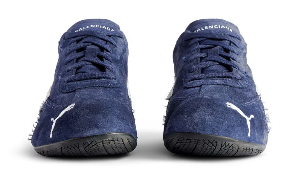 Balenciaga x Puma Speedcat Suede 'Navy White' -