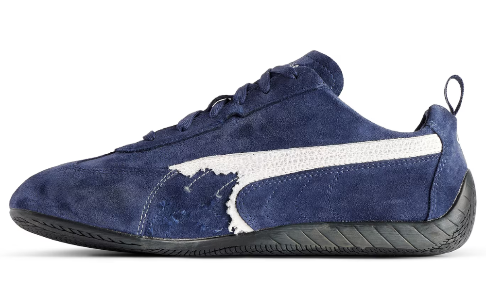 Balenciaga x Puma Speedcat Suede 'Navy White' -