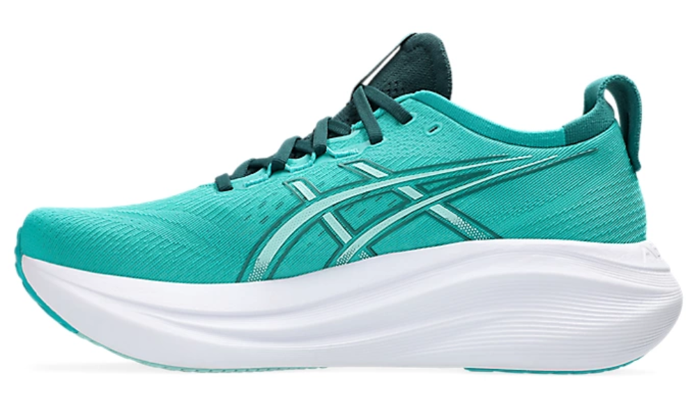 Asics Gel Nimbus 27 "Wave Teal/Saxon Green" - 