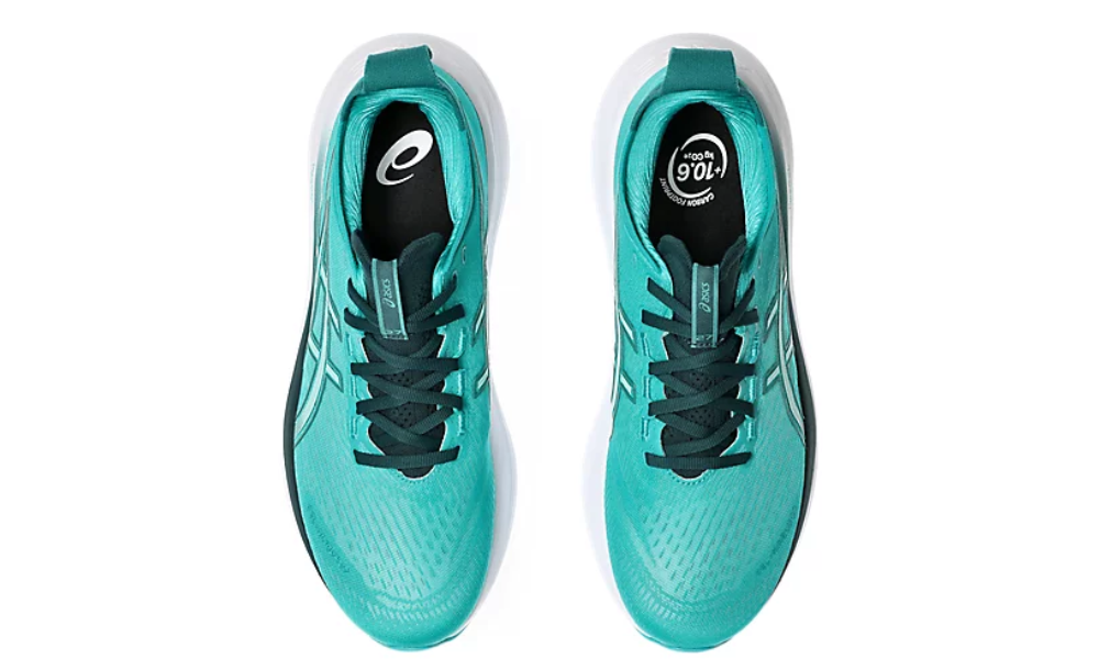 Asics Gel Nimbus 27 "Wave Teal/Saxon Green" - 