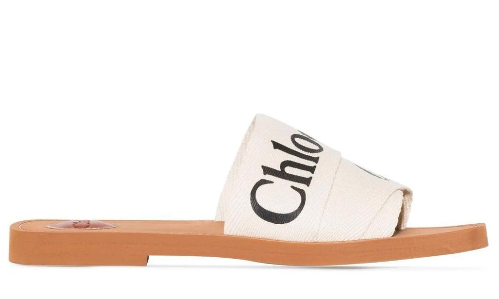 CHLOÉ Woody Slides Beige - ARABIA LUXURY