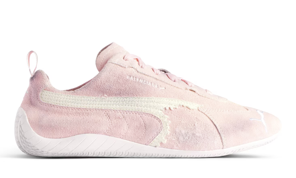 Balenciaga x Puma Speedcat Suede 'Pink White' -