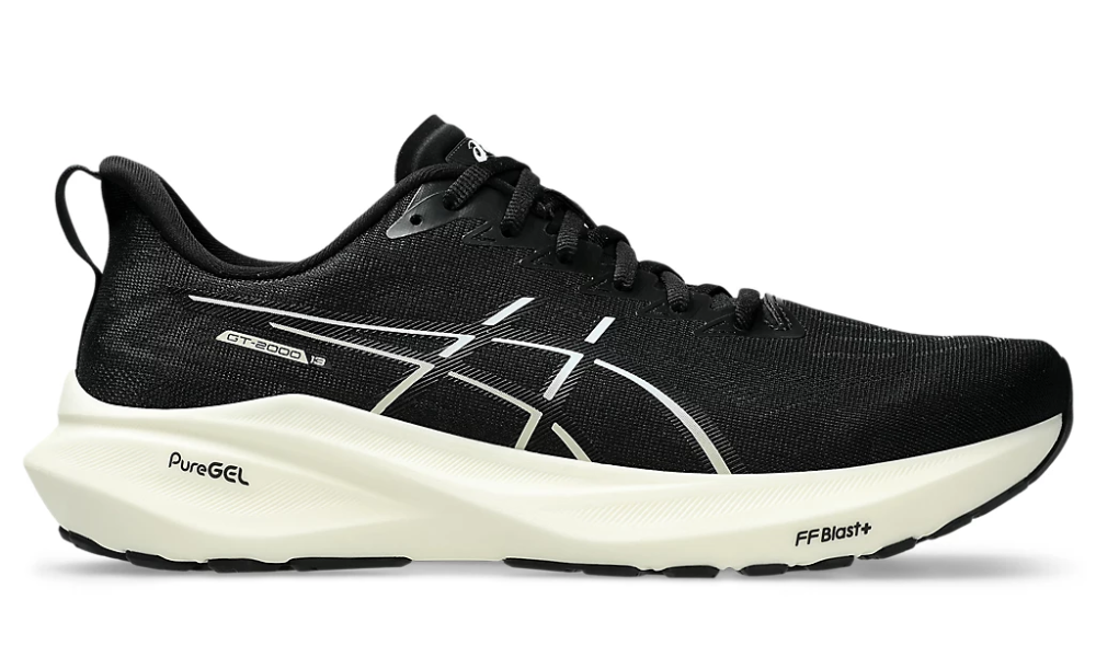 Asics Gt-2000 13 Wide "Black/White" - 