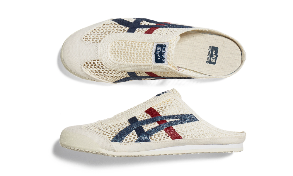 Asics Mexico 66 Sabot 'Cream / Mako Blue' -