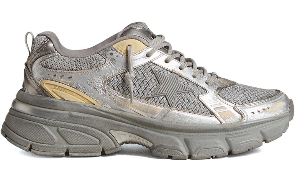 Golden Goose Lightstar sneakers "ilver-tone/gold-tone" - 