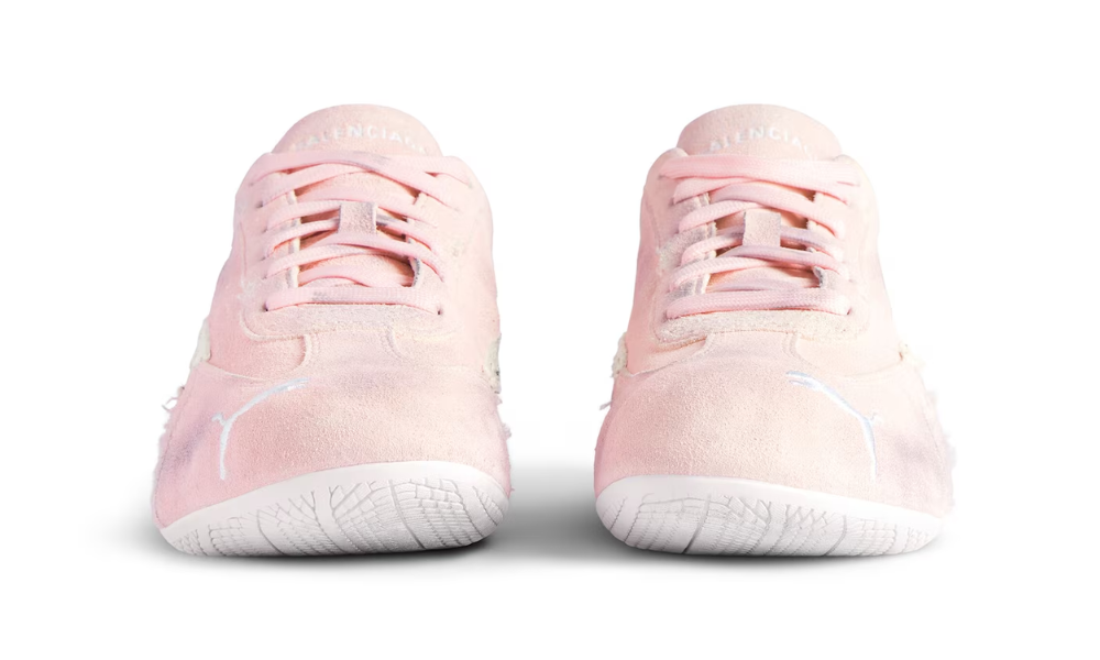 Balenciaga x Puma Speedcat Suede 'Pink White' -