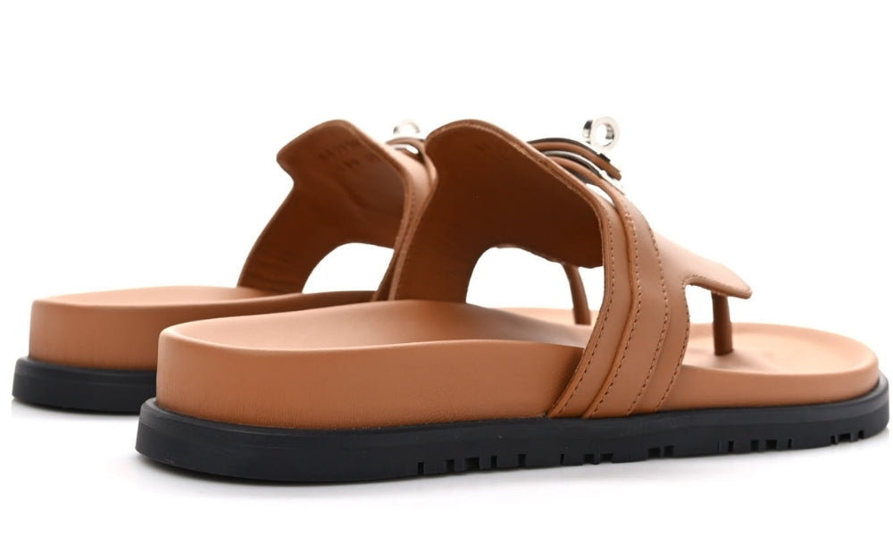 HERMES Empire sandal "Naturel" - ARABIA LUXURY