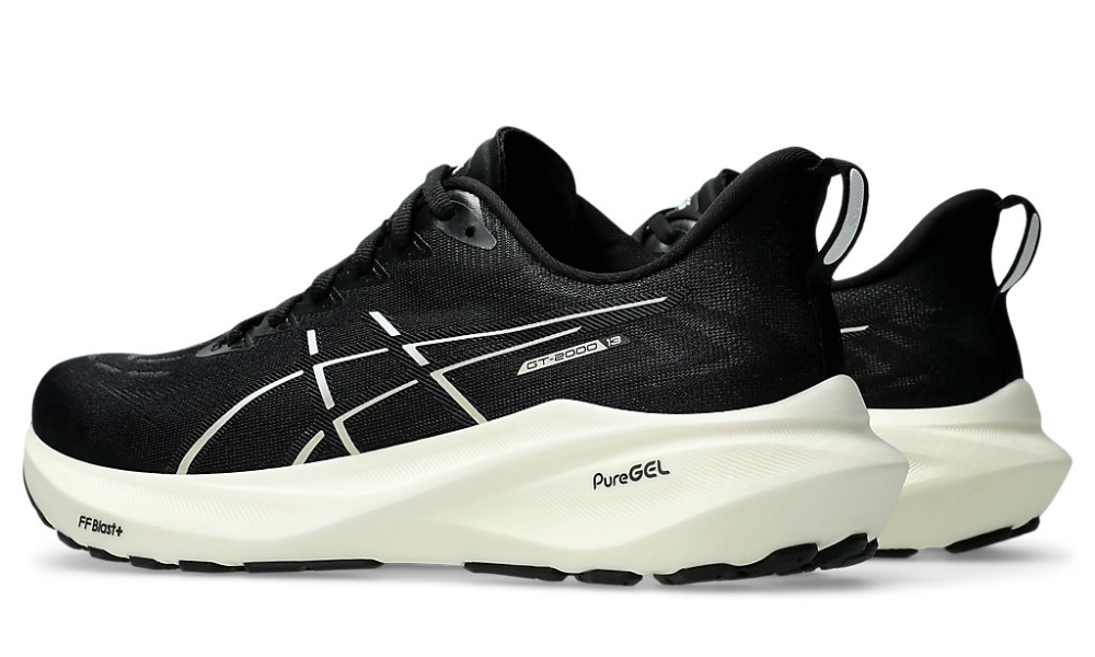 Asics Gt-2000 13 Wide "Black/White" - 