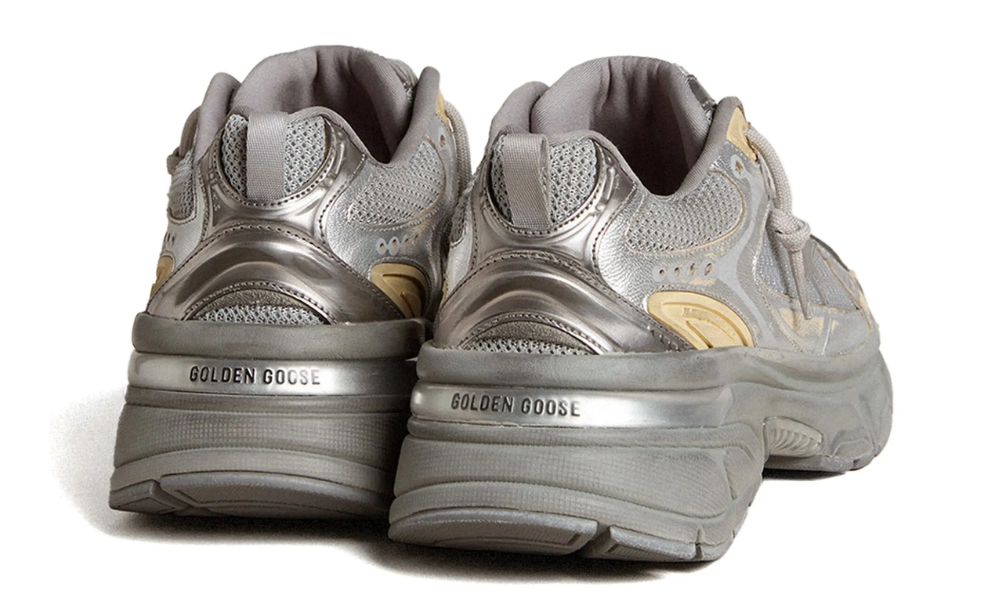 Golden Goose Lightstar sneakers "ilver-tone/gold-tone" - 