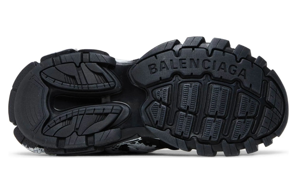 Balenciaga Track Sneaker 'Graffiti - Black White' - ARABIA LUXURY