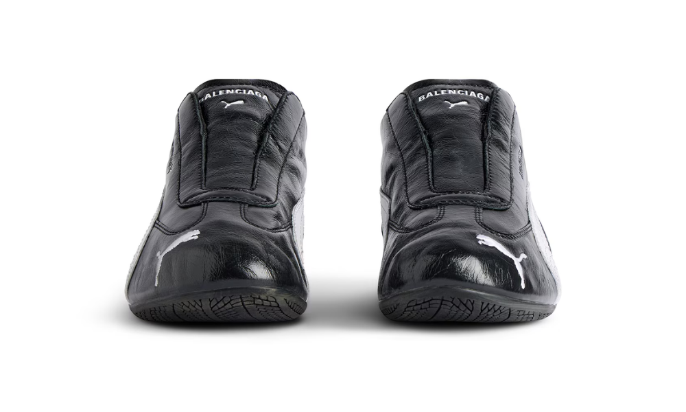 Balenciaga x Puma Speedcat Leather 'Black/  White' -