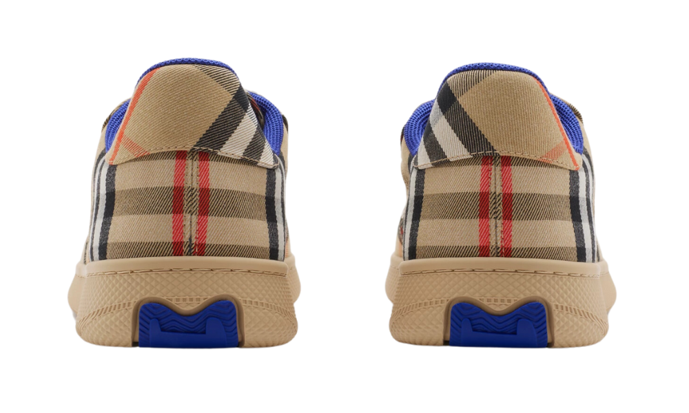 Burberry Check Terrace Sneakers "Sand" - 