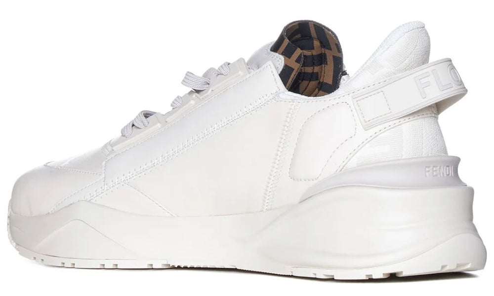 Fendi Fendi Flow Low-Top Sneakers "White" - ARABIA LUXURY