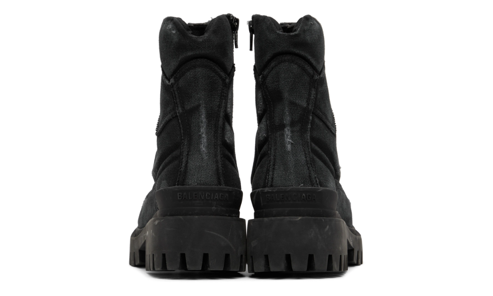 Balenciaga Black Strike Boots "Black" - 