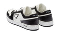 Prada Downtown Leather 'Black White' - ARABIA LUXURY