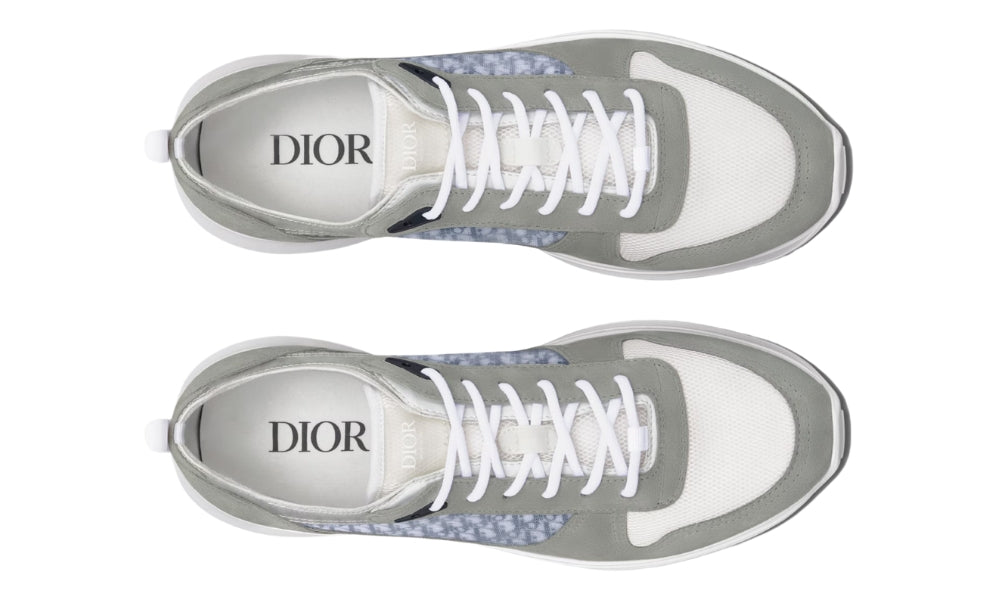 Dior B25 Runner 'Dior Oblique - Grey' - ARABIA LUXURY