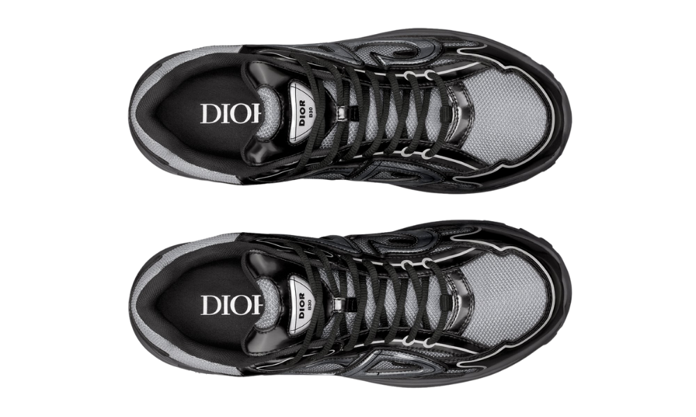 Dior B30 'Light Gray Technical Mesh and Black' -