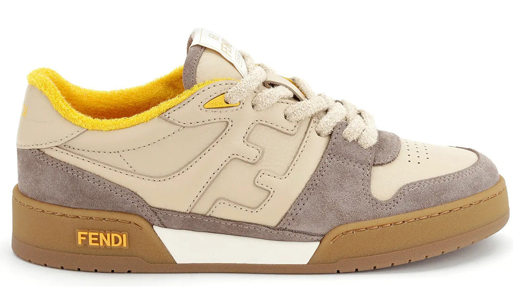 Fendi Match Low Top Sneaker "Giallo" - ARABIA LUXURY