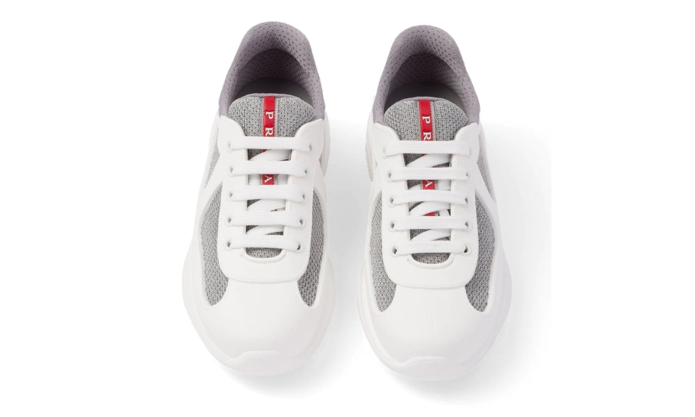 Prada America's Cup panelled "White Grey" - ARABIA LUXURY