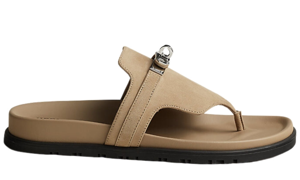 HERMES Empire sandal "Beige Argile" - ARABIA LUXURY