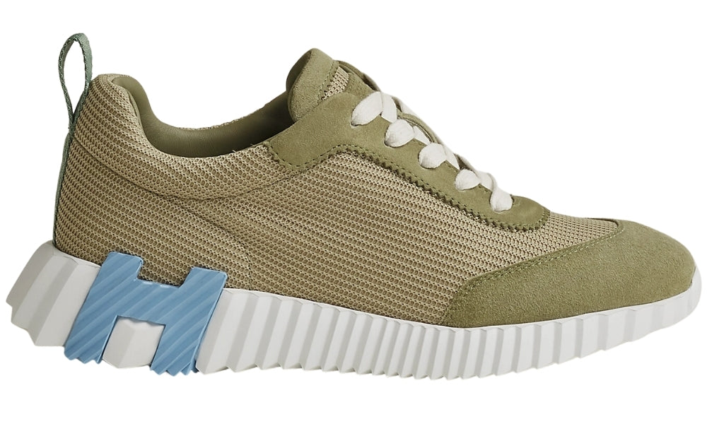 Hermès Bouncing Sneakers "Celadon Green" - ARABIA LUXURY