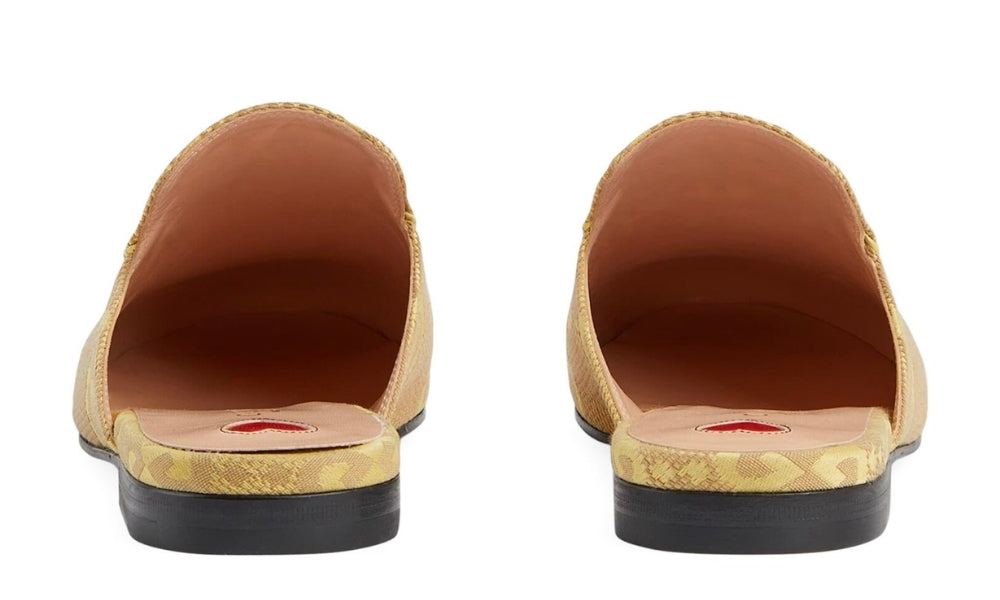 Gucci Jumbo GG Princetown Slipper 'Yellow' - ARABIA LUXURY