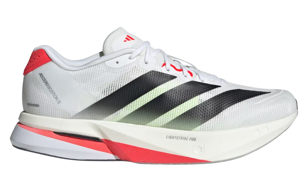 Adidas Adizero Boston 13 'White Black Lucid Red' -