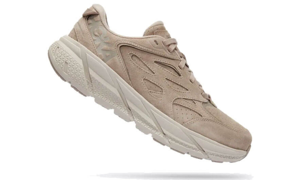 Hoka Clifton L Suede 'Simply Taupe' - ARABIA LUXURY