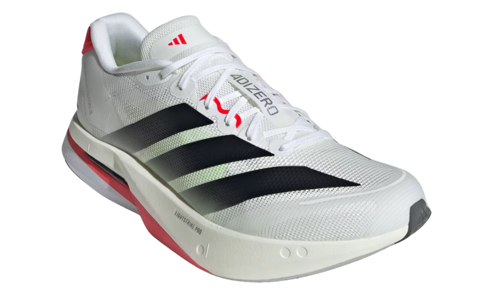 Adidas Adizero Boston 13 'White Black Lucid Red' -