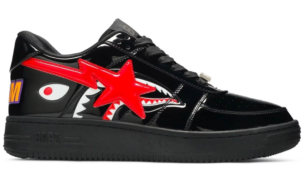 Bapesta Low M2 'Shark Face - Black' - ARABIA LUXURY