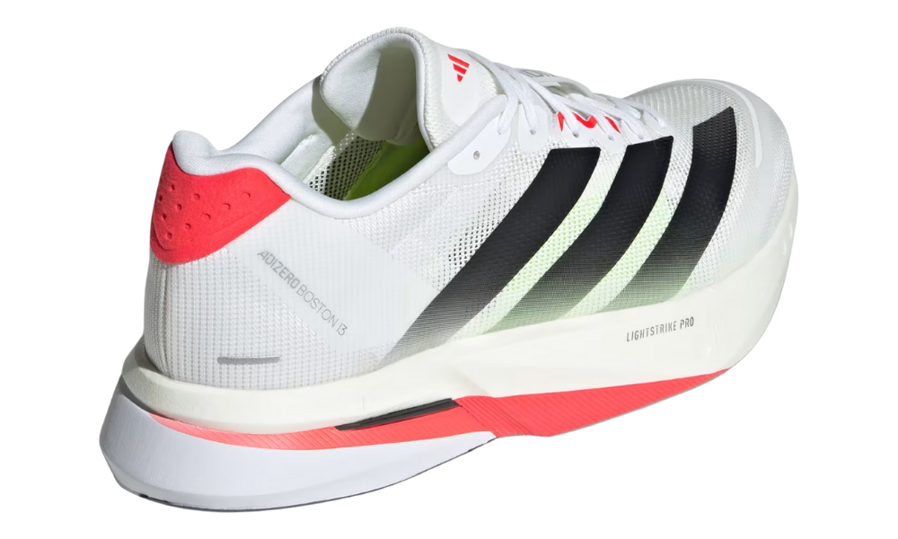 Adidas Adizero Boston 13 'White Black Lucid Red' -
