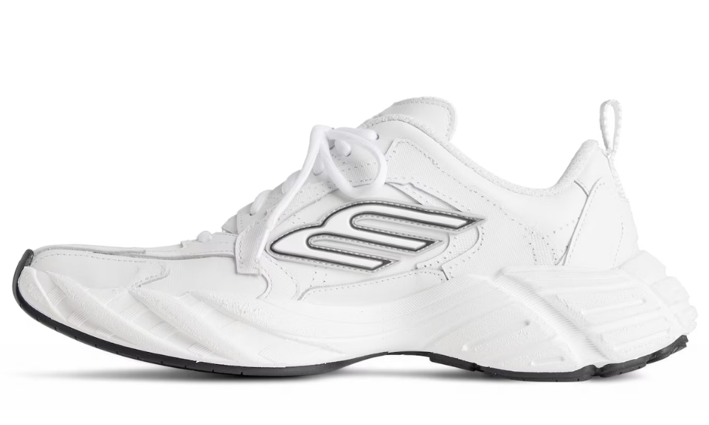 Balenciaga Monday Shoe "White/Black/Grey" - 