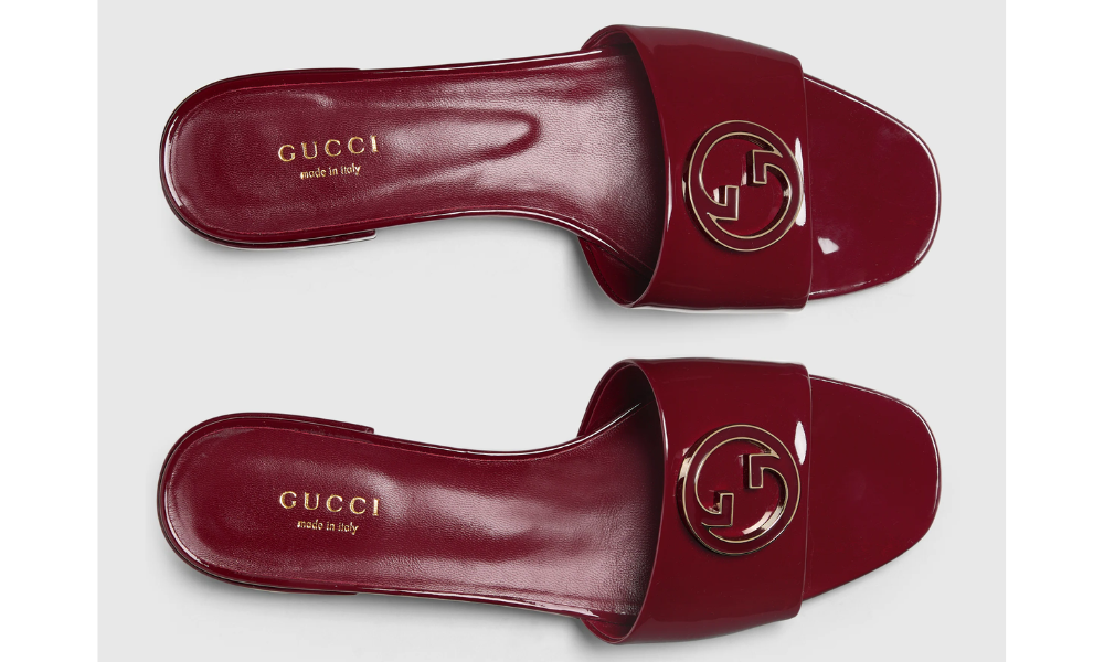 Gucci Round Interlocking G Sandal -