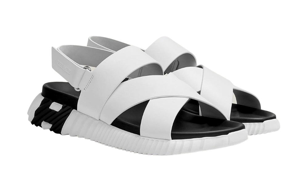 Hermes Electric sandal "White" - ARABIA LUXURY