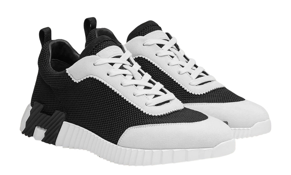 Hermes Bouncing sneaker "Black White" - ARABIA LUXURY