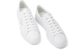 Prada Brushed Leather Sneaker 'White' - ARABIA LUXURY