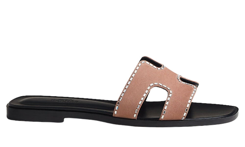 HERMES Oran Sandal "Rose Perle" - ARABIA LUXURY