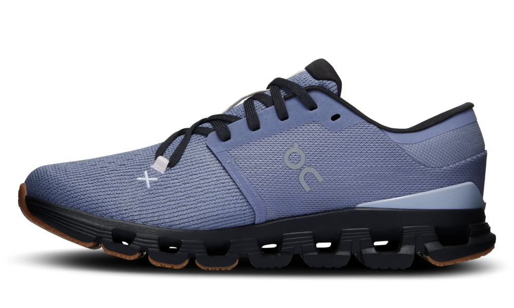 On Cloud X 4 "Feather | Black" - 