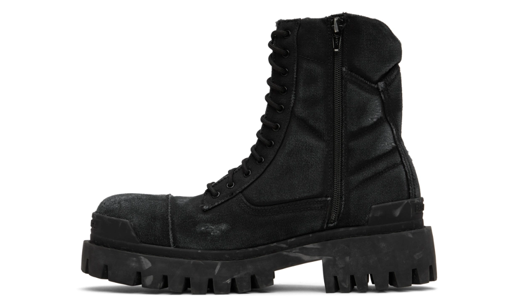 Balenciaga Black Strike Boots "Black" - 