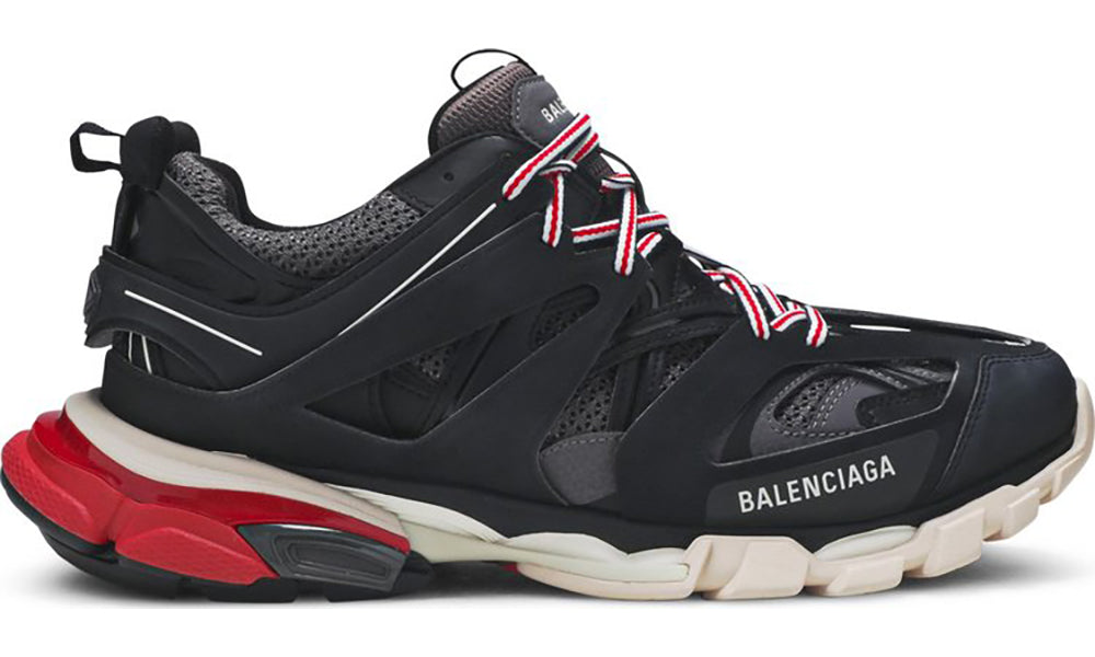 Balenciaga Track Trainer 'Black Red' - ARABIA LUXURY