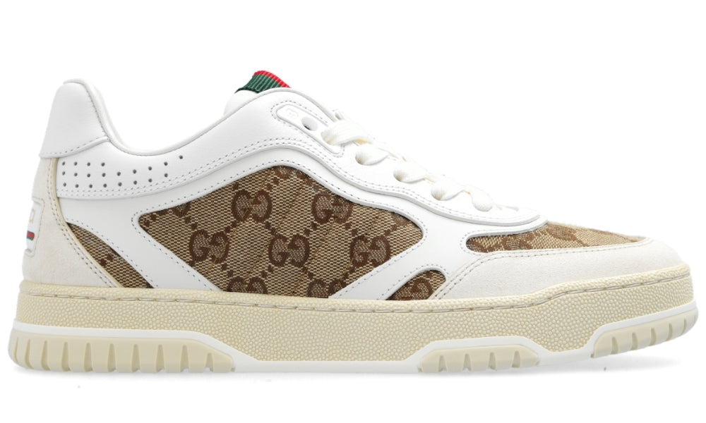 Gucci Re-Web Sneaker 'Original GG Canvas White' - ARABIA LUXURY