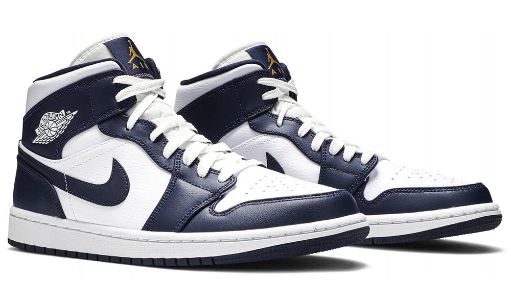 Air Jordan 1 Mid "Obsidian" sneakers - ARABIA LUXURY