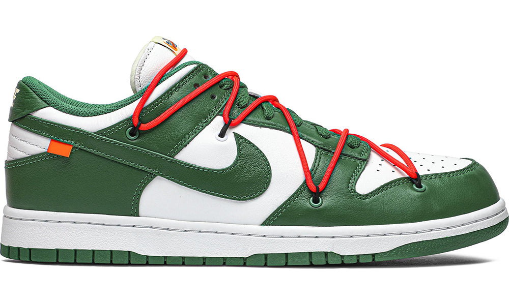 Off-White x Dunk Low "Pine Green" - ARABIA LUXURY