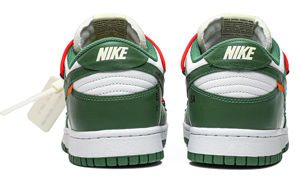 Off-White x Dunk Low "Pine Green" - ARABIA LUXURY