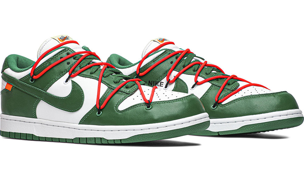 Off-White x Dunk Low "Pine Green" - ARABIA LUXURY